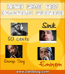 vote pour ton chanteur prefere